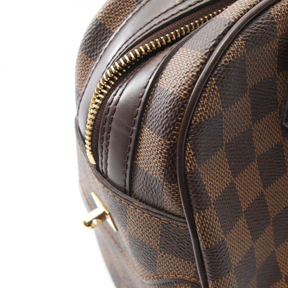 Louis Vuitton Handbag Leather Damier Brown Duomo Canvas - Picture 8 of 8